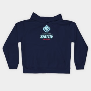 seattle kraken hockey Kids Hoodie